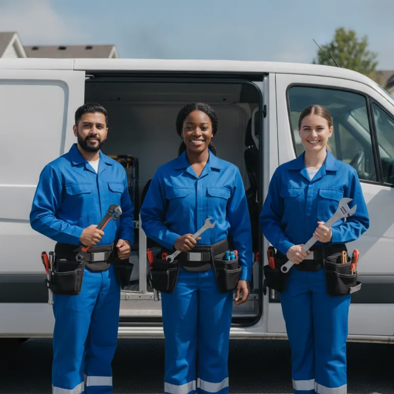 Plumber team in Sun Prairie